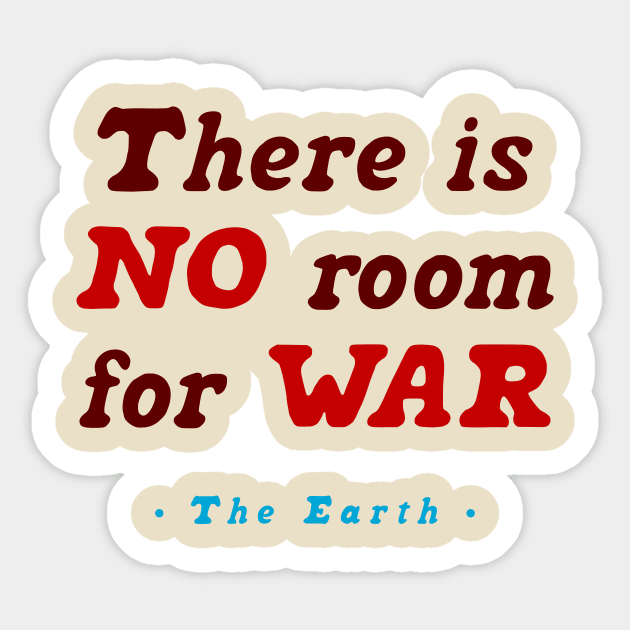 No war Sticker by NFT Hoarder